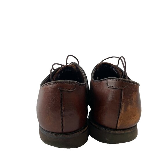 Allen Edmonds LAX Derby Shoes Mens Size 9.5 D Brown Leather Lace Up main image 7